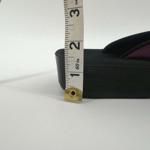 Aerothotic Womens Flip Flops Thong Sandals Plum Orthotic Comfort Size 9 - Picture 10 of 10